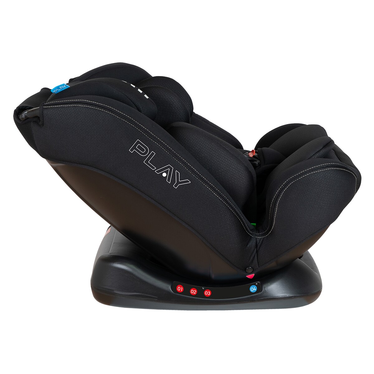 Silla de coche Scout sin Isofix I-Size (40-150cm) Negro-3