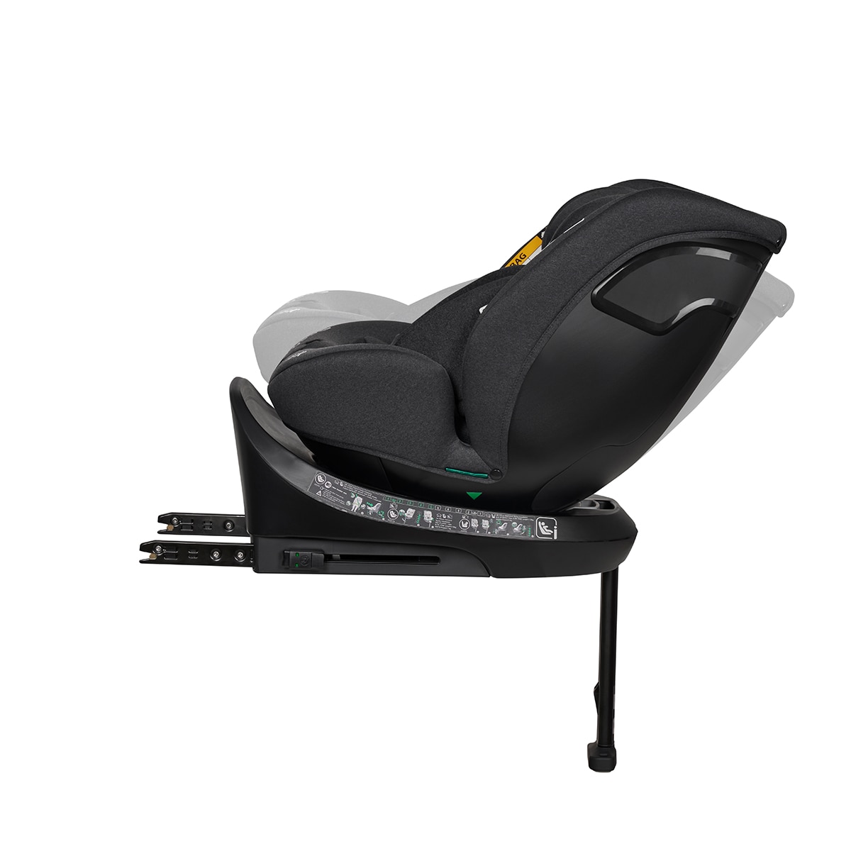 Silla de coche MS Denver I- Size (40-150cm) Gris-13