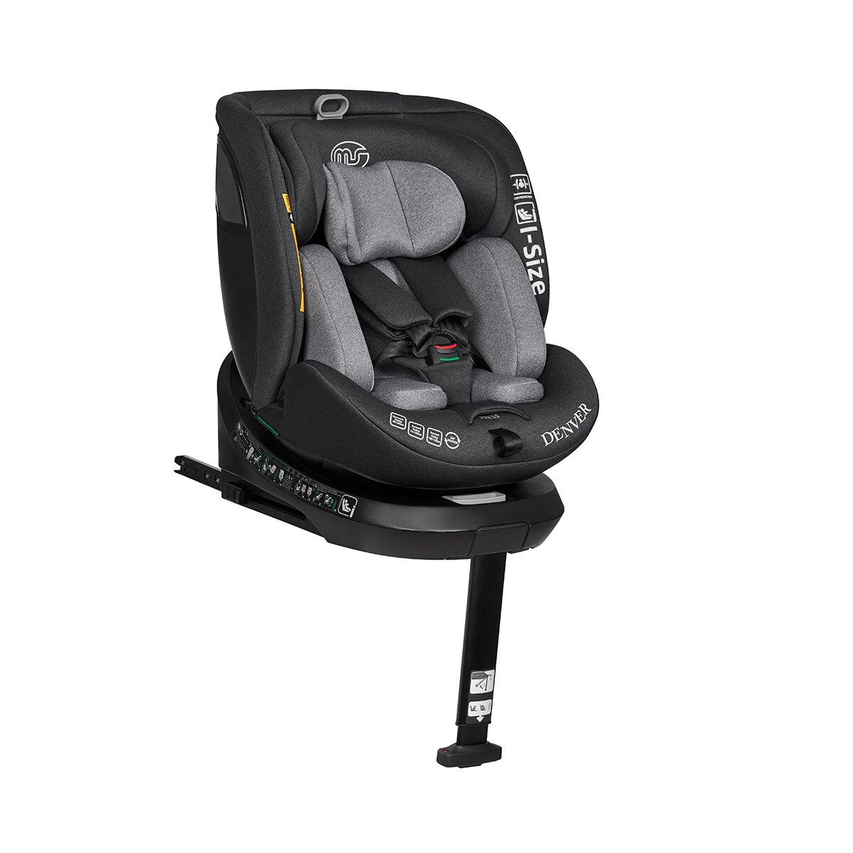 Silla de coche Denver I- Size (40-150cm) Gris-8
