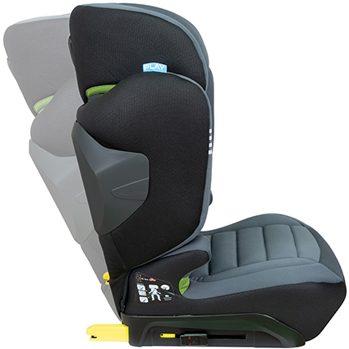 Silla de coche Three Fix Pro (100-150cm) Gris-5