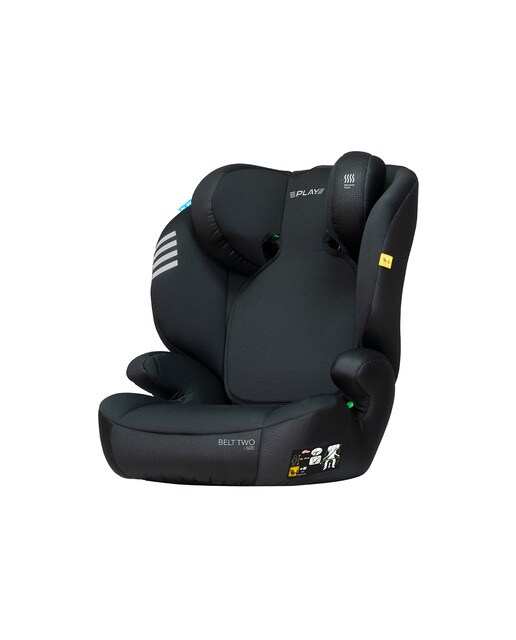 Silla de coche Belt Two I-Size (100-150cm) Negro-1