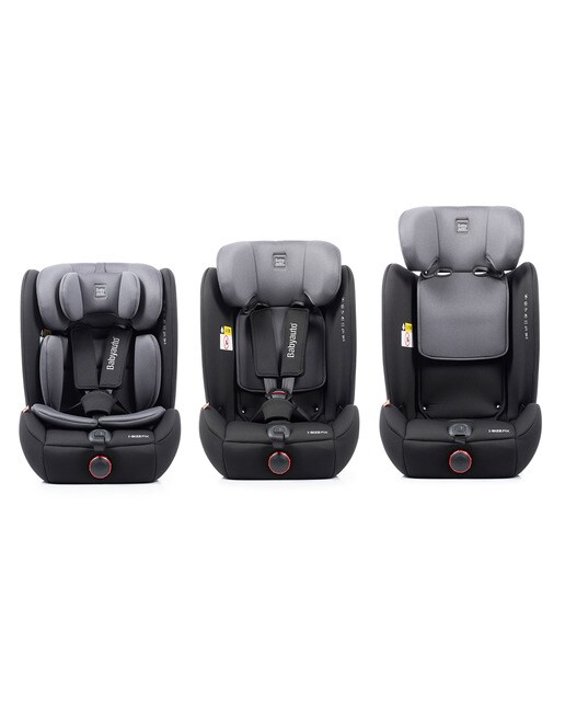 Silla de coche Sri I-Size Maka ifix (76-150cm) Gris-13
