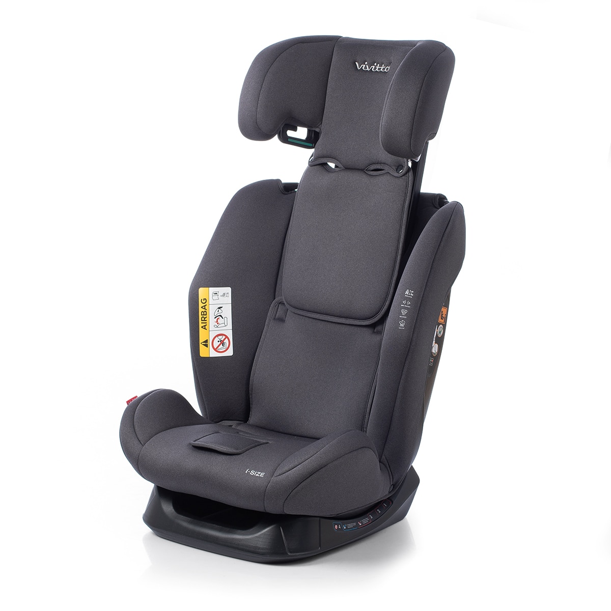 Silla de coche Sri I-Size Eder Ibelt (40-150 cm) Gris-11