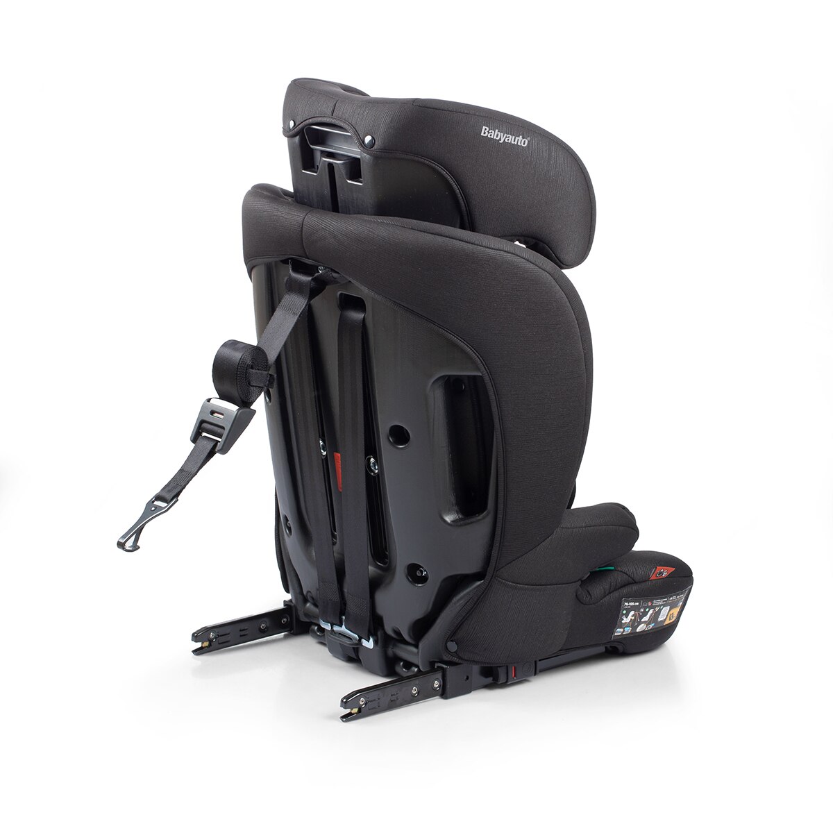 Silla de coche Sri I-Size Konar I-FIX (76-150 cm) Negro-7