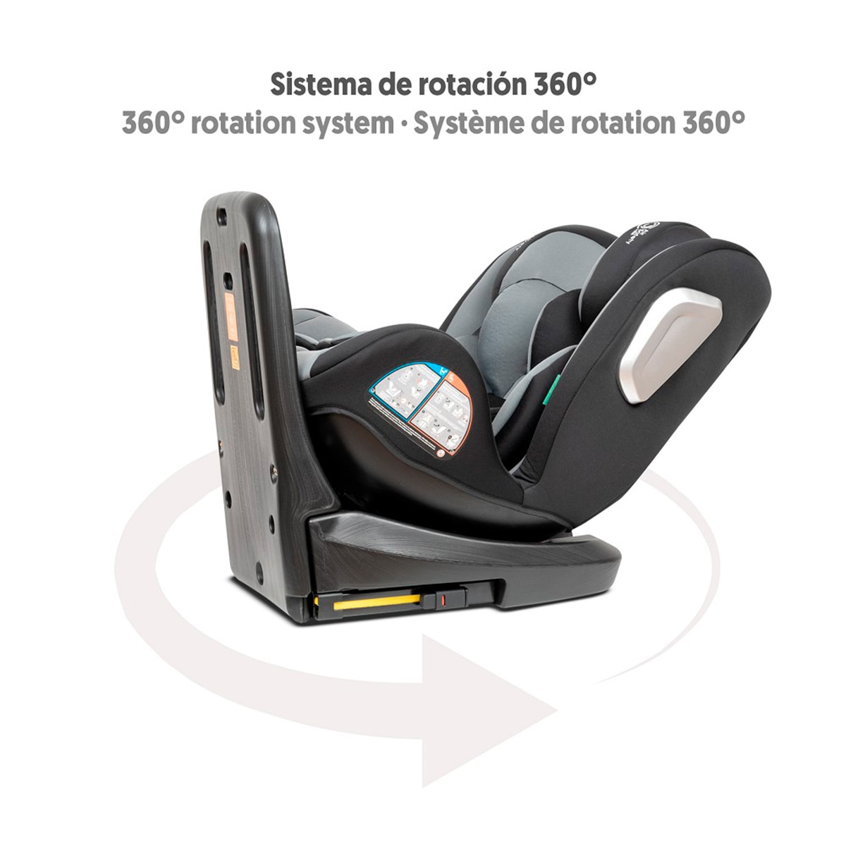 Silla de coche ARUNA I-Size (40-150 cm) Gris-7