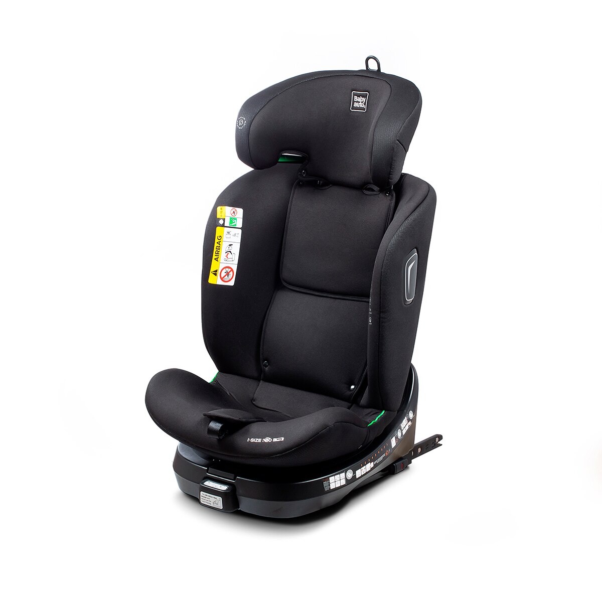 Silla de coche aitana i fix leg support (40-150cm) Negro-7