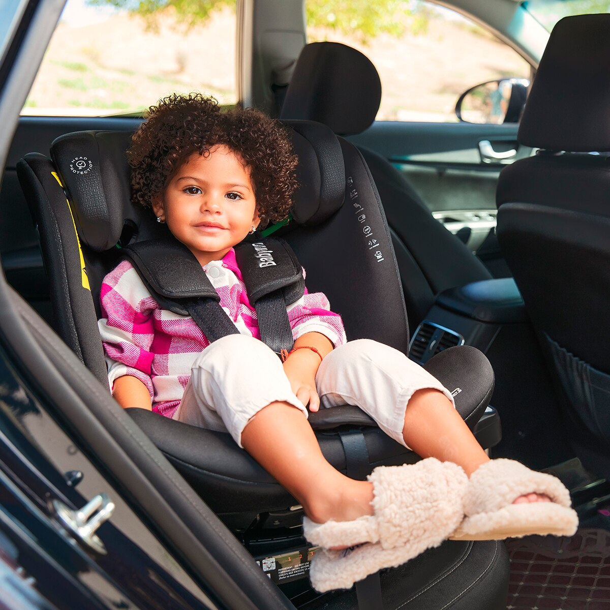 Silla de coche aitana i fix leg support (40-150cm) Negro-9
