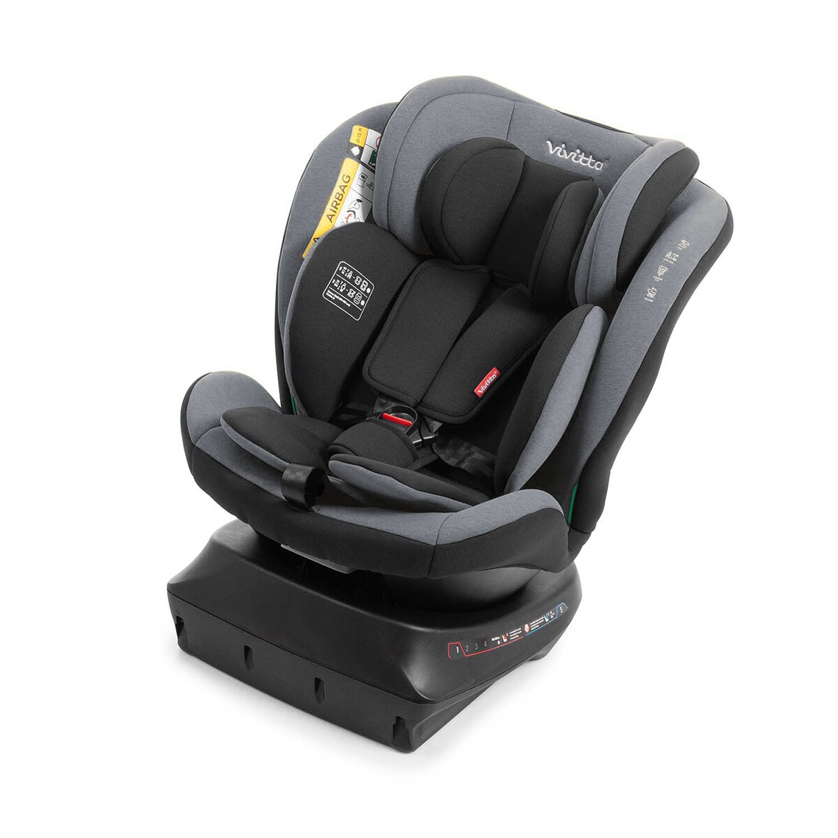 Silla de coche sanna ibelt (40-150cm) Gris-4