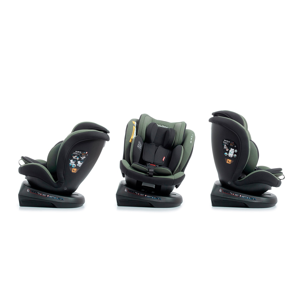 Silla de coche sanna ibelt (40-150cm) Verde oscuro-7