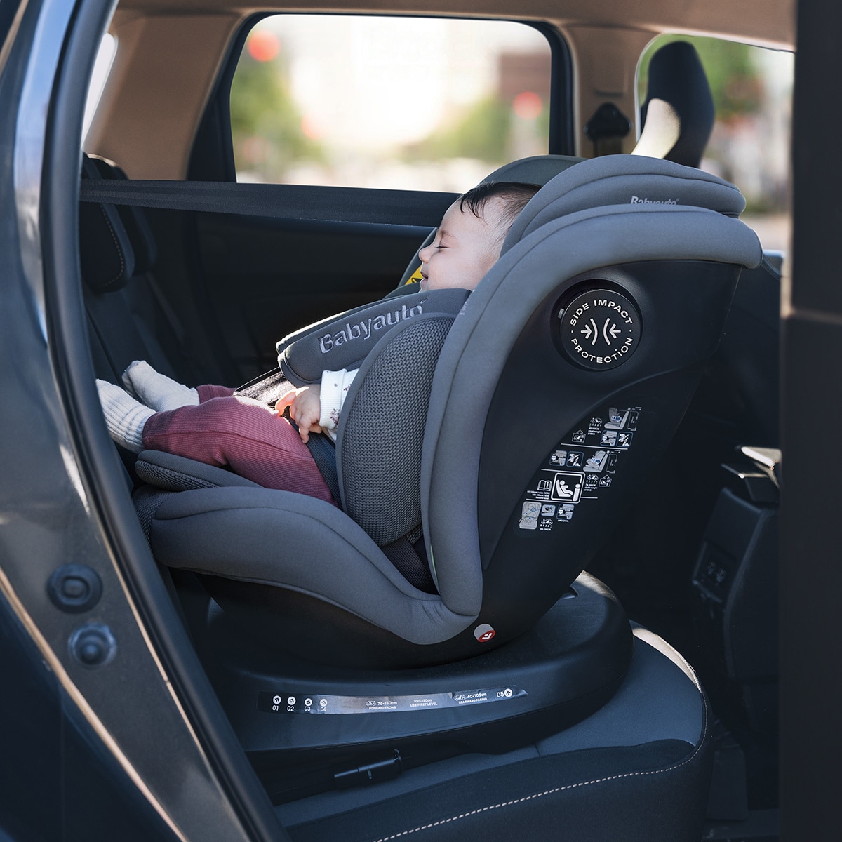 Slla de coche valora i fix tt (40-150cm) Negro-14