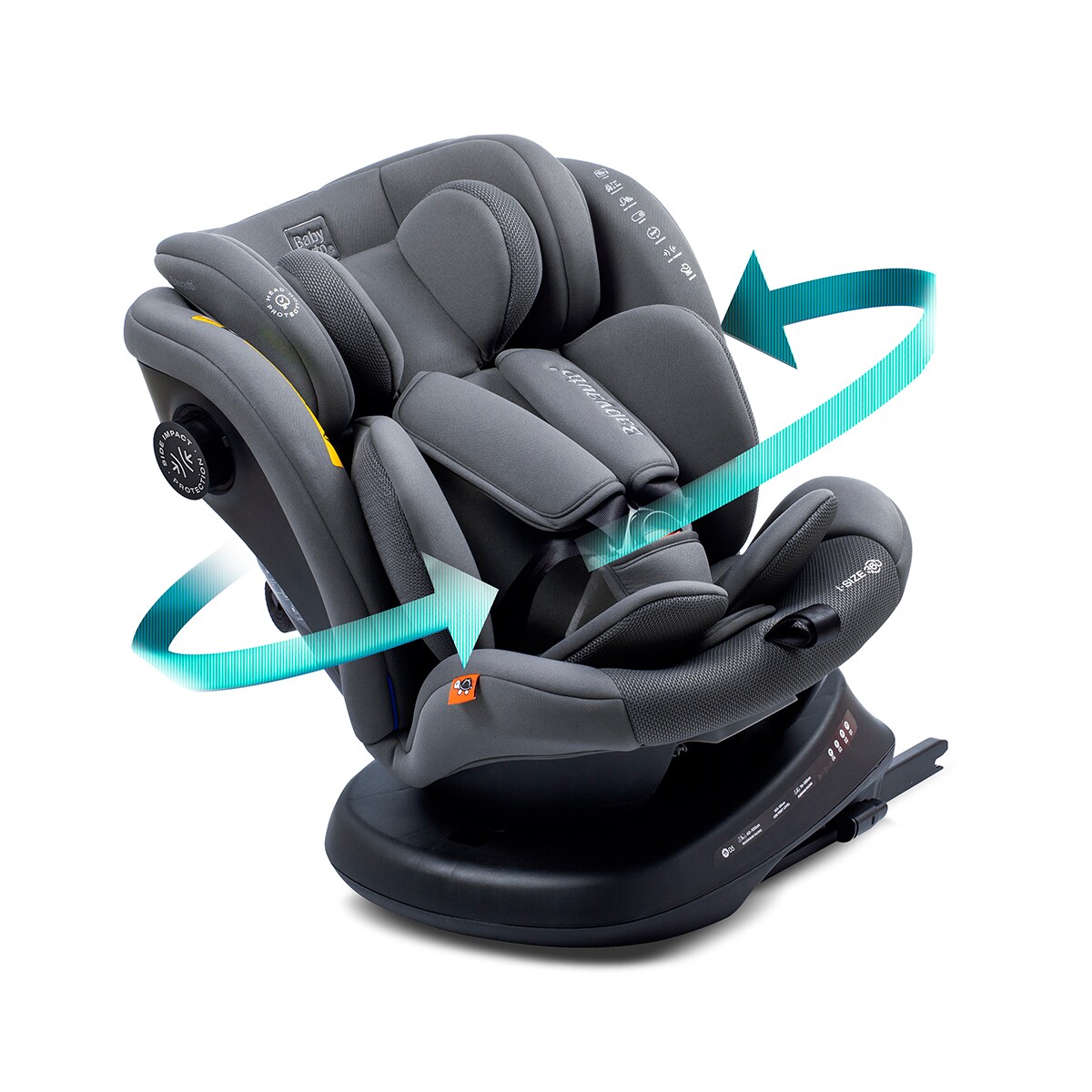 Silla de coche valora i fix tt (40-150cm) Gris-3