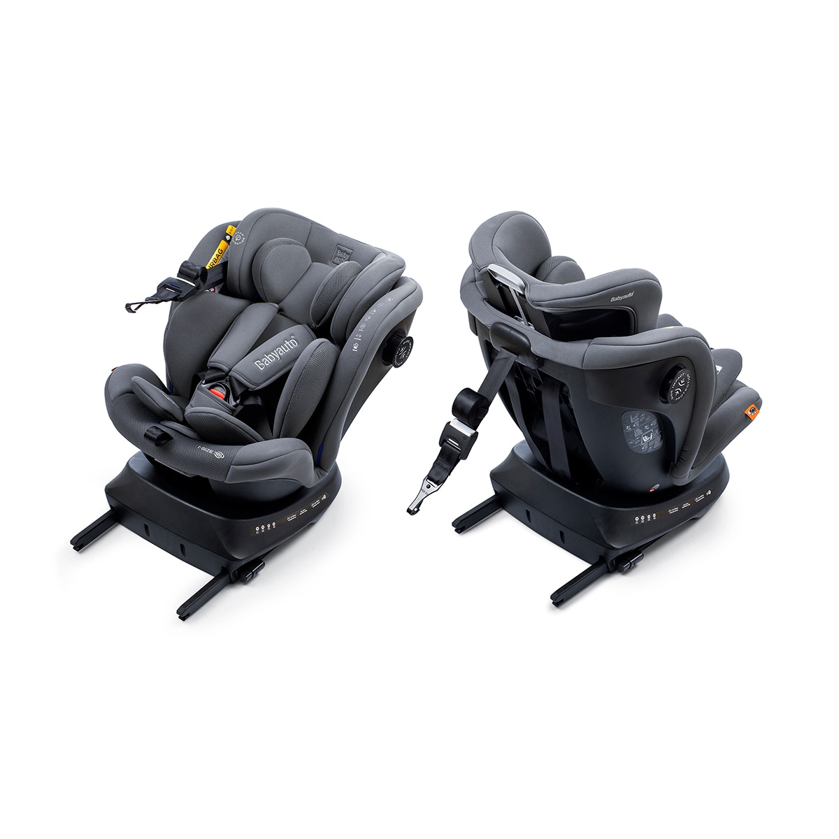 Silla de coche valora i fix tt (40-150cm) Gris-4
