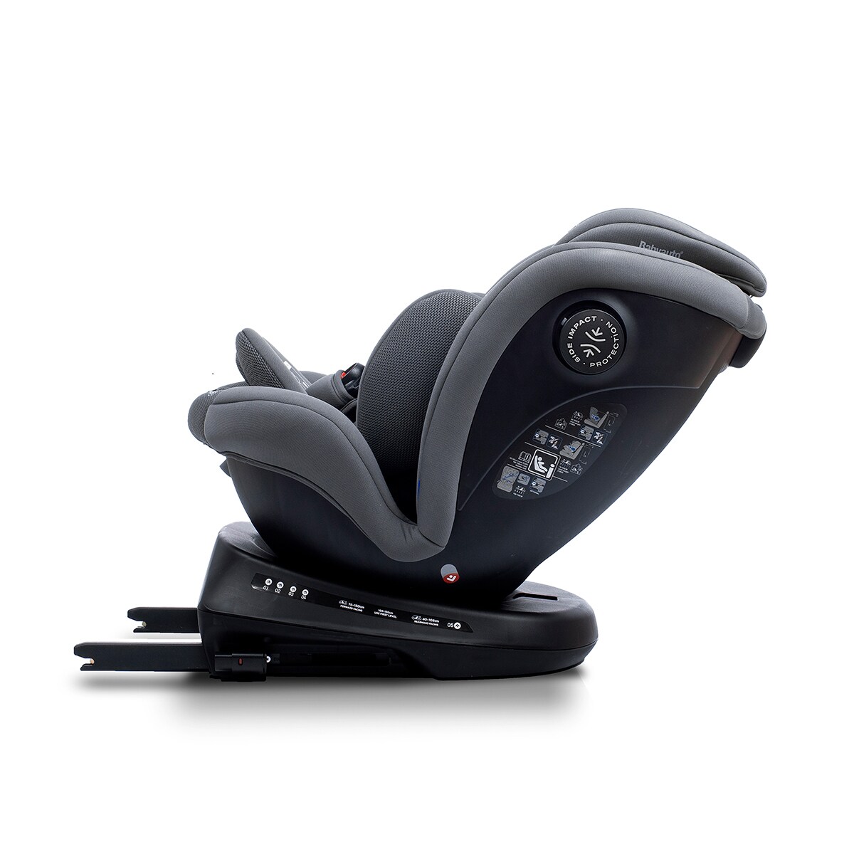 Silla de coche valora i fix tt (40-150cm) Gris-6