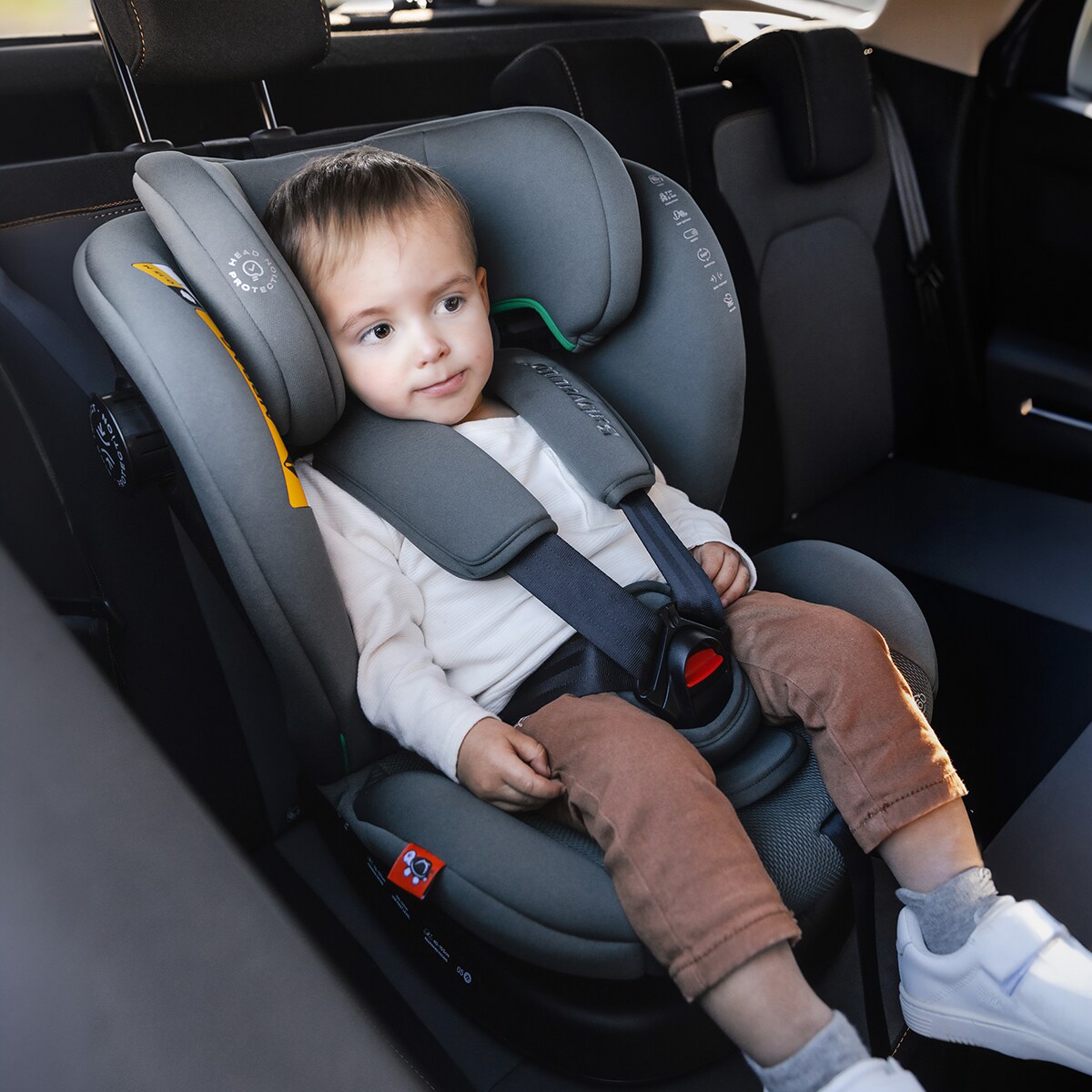 Silla de coche valora i fix tt (40-150cm) Gris-15