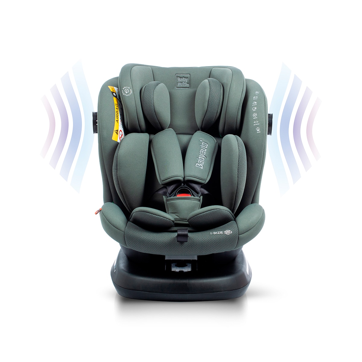 Silla de coche valora i fix tt (40-150cm) Verde-4