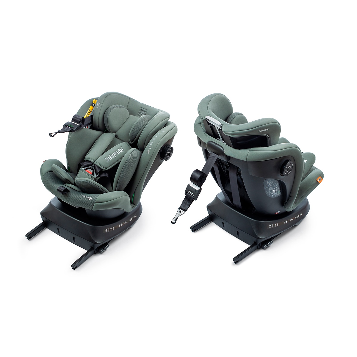 Silla de coche valora i fix tt (40-150cm) Verde-15