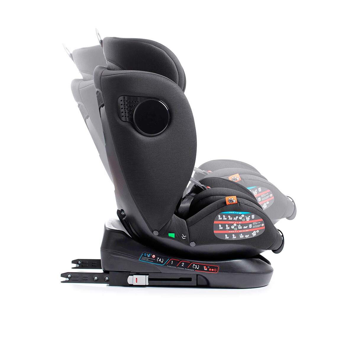 Silla de coche anura fix tt (40-150cm) Negro-2
