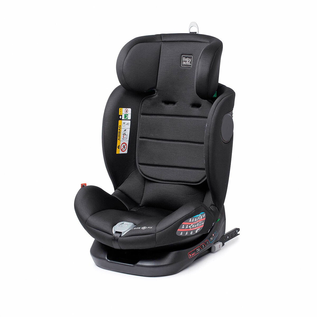 Silla de coche anura fix tt (40-150cm) Negro-3