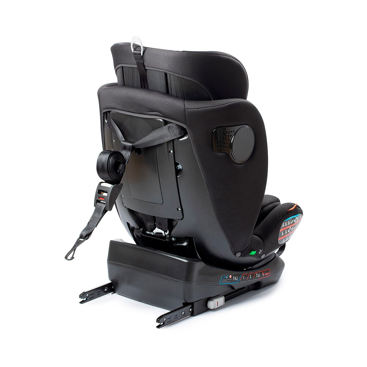 Silla de coche anura fix tt (40-150cm) Negro-6