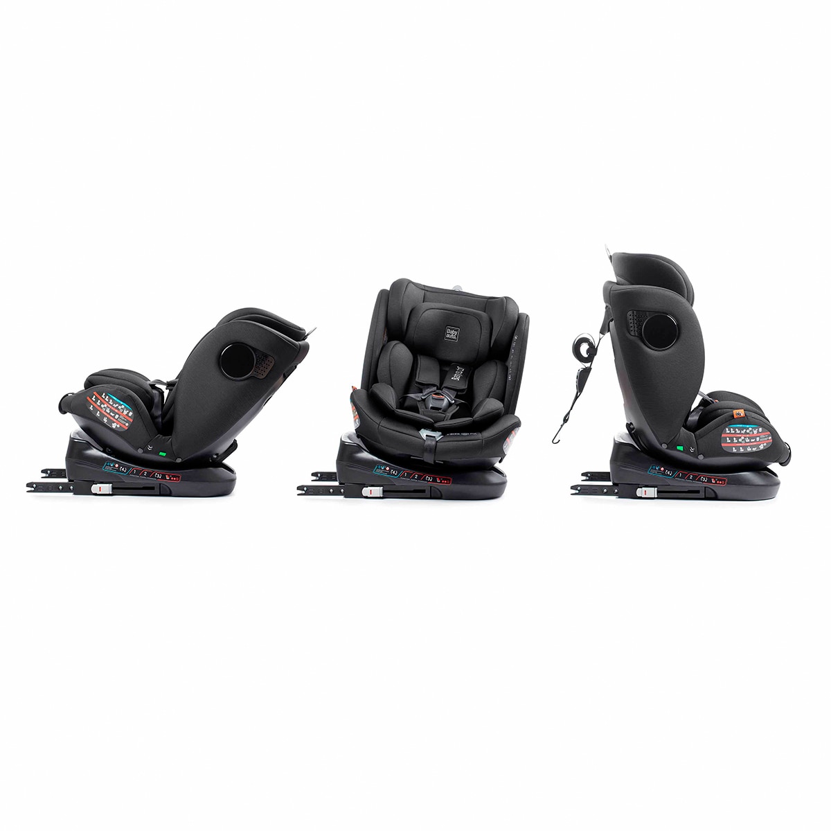 Silla de coche anura fix tt (40-150cm) Negro-8