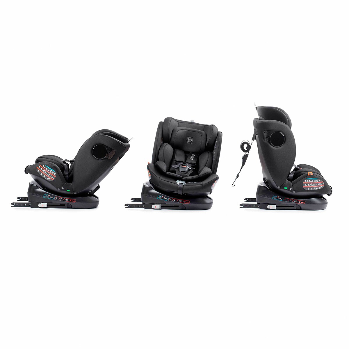 Silla de coche anura fix tt (40-150cm) Negro-8