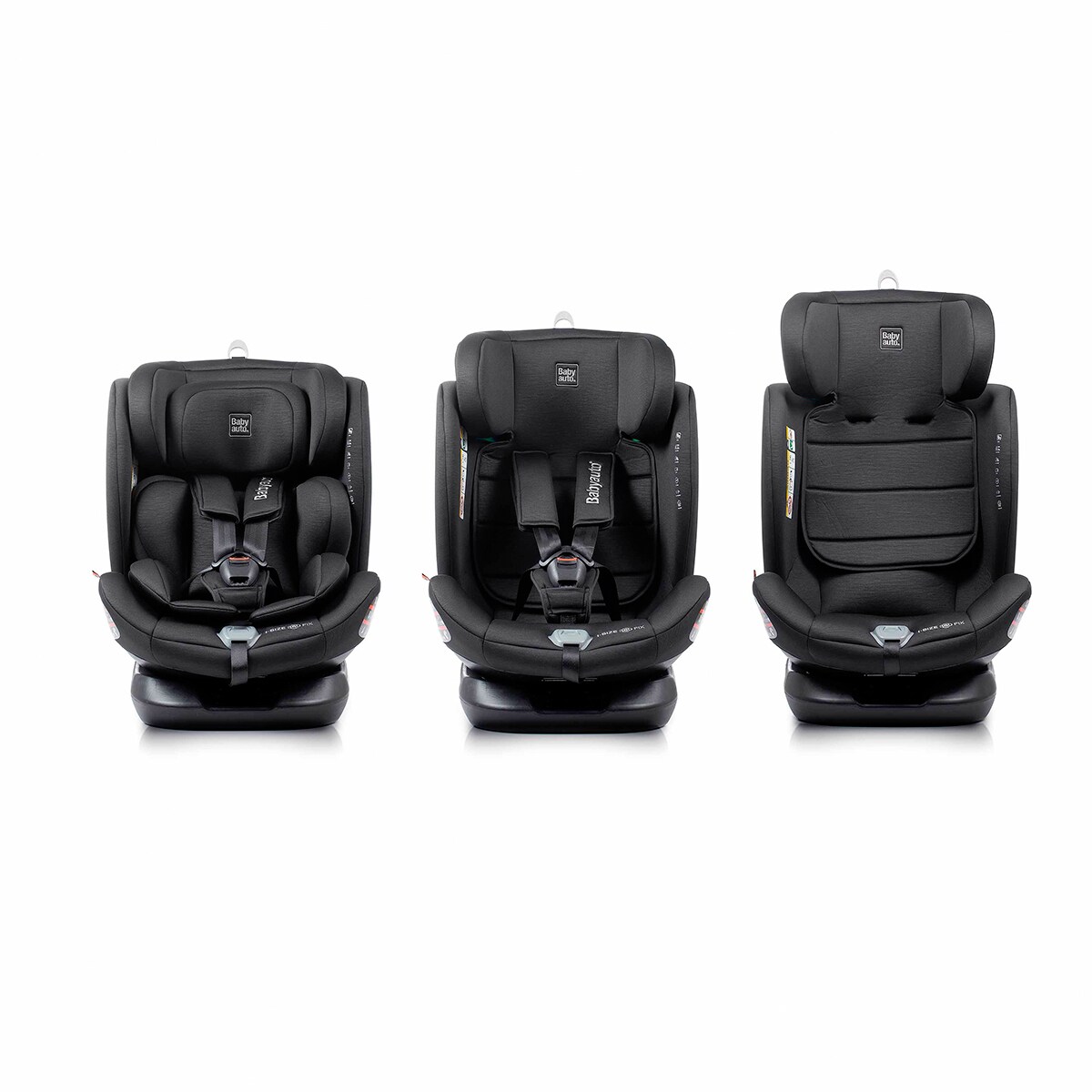 Silla de coche anura fix tt (40-150cm) Negro-9