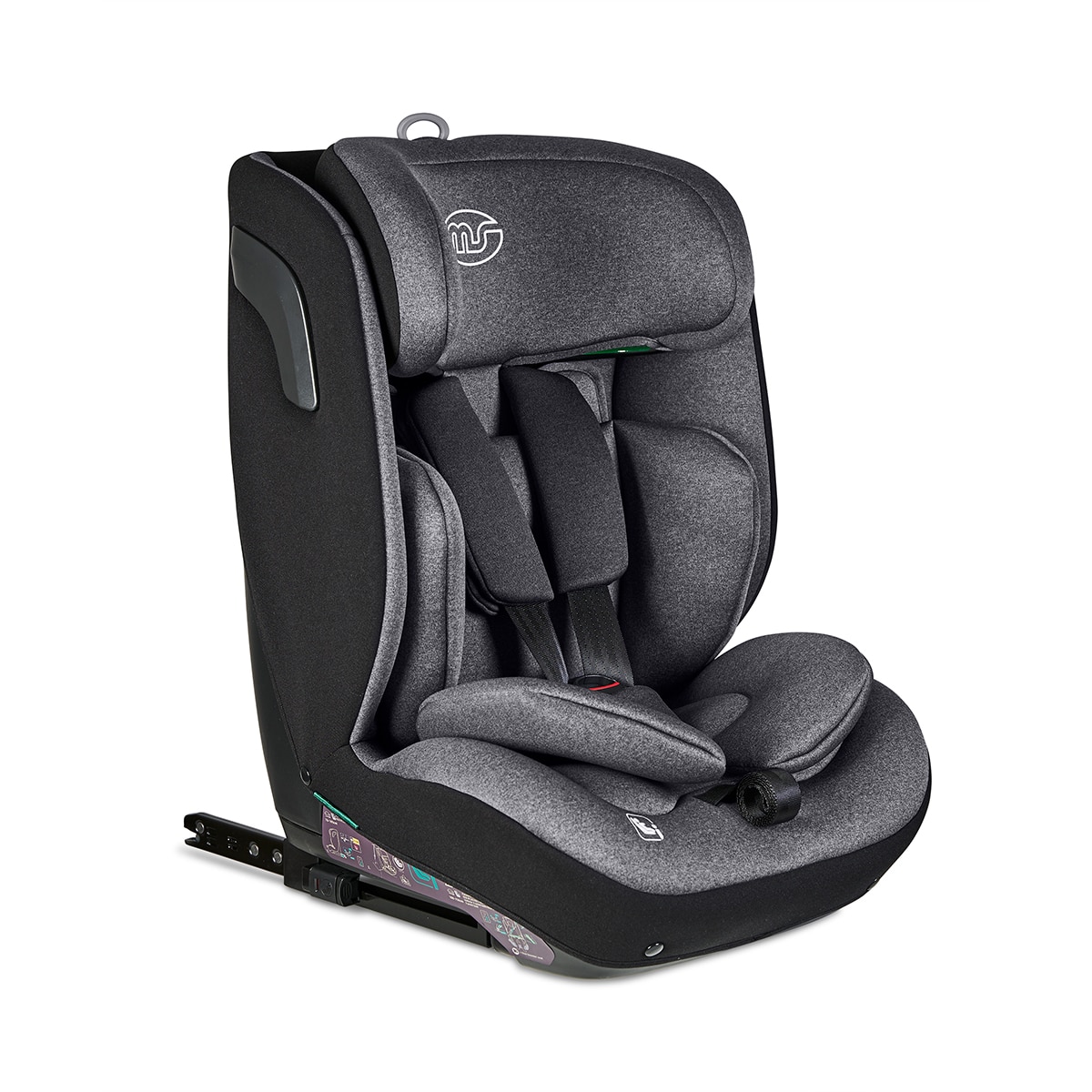 Silla de auto Bari I-Size (75-150cm) Gris-2