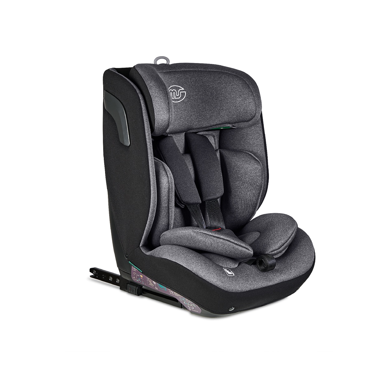 Silla de auto Bari I-Size (75-150cm) Gris-8