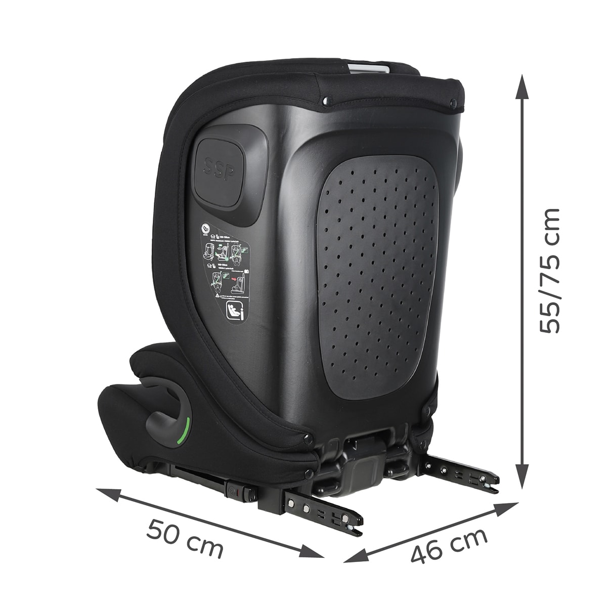 Silla de auto Beta I-Size (100-150cm) Negro-13