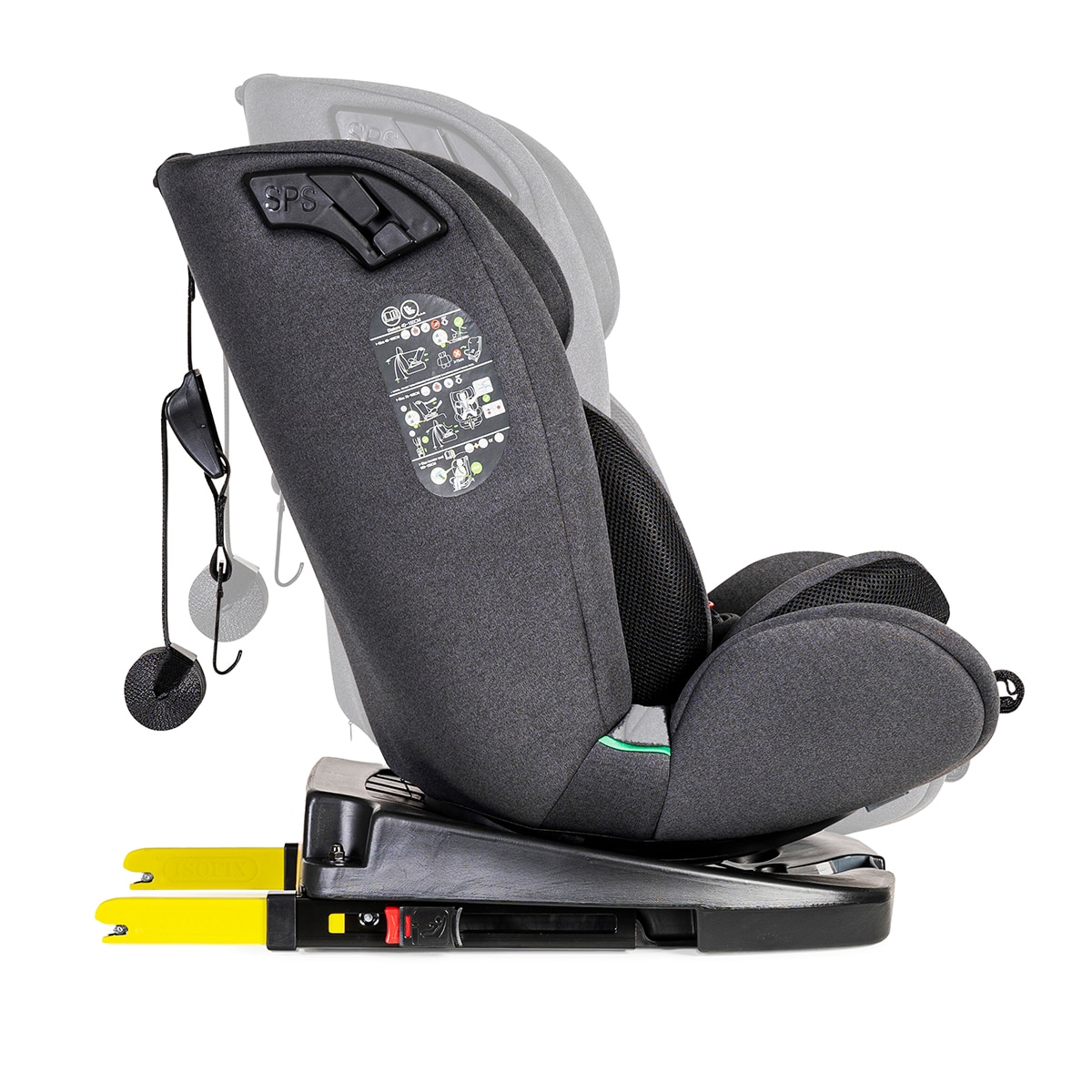 Silla de auto Corfú I-Size (40-150cm) Gris-2