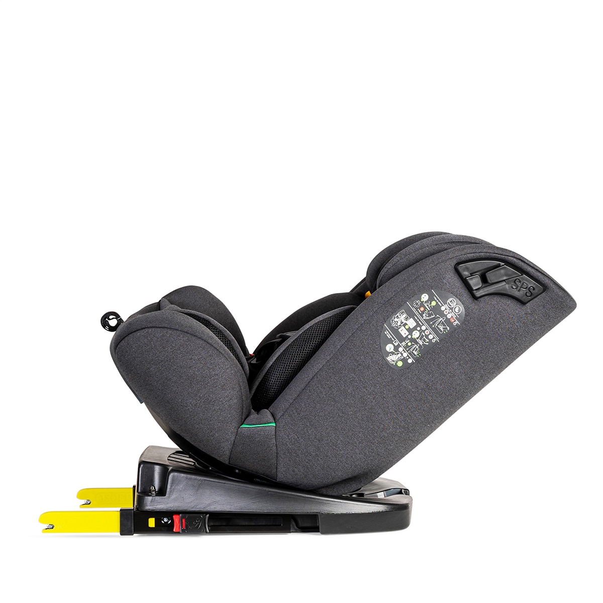 Silla de auto Corfú I-Size (40-150cm) Gris-5