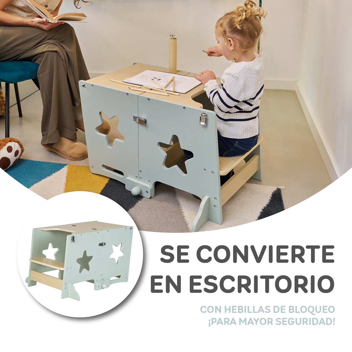 Torre de aprendizaje learn up Verde-7