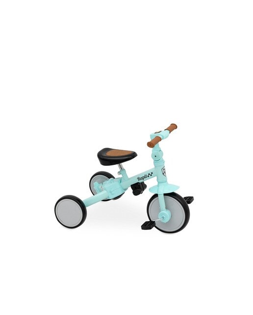 Triciclo 5 en 1 multifuncional "rapit" Gris-5