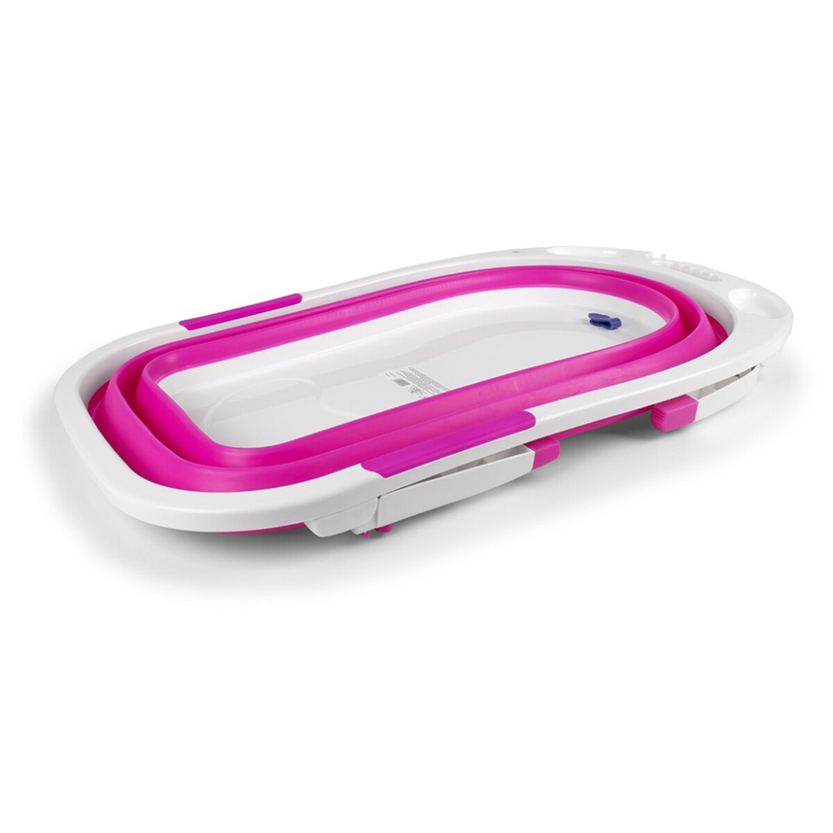 Bañera plegable Interbaby rosa Rosa-2