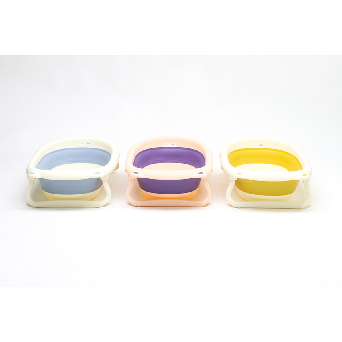 Bañera plegable Plegy Amarillo-9