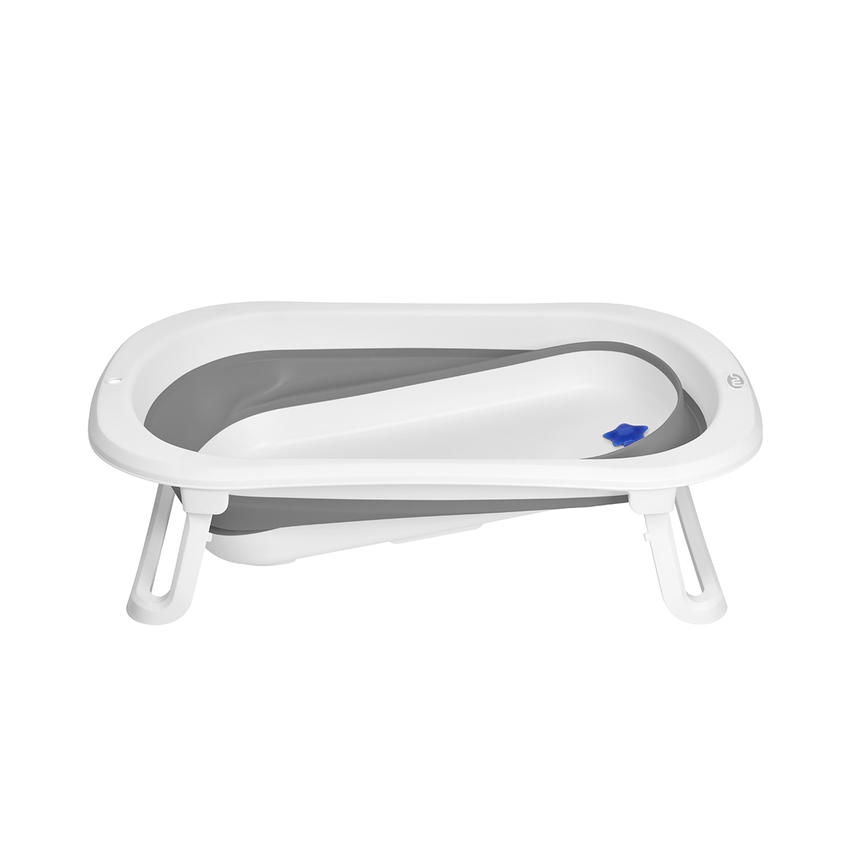 MS Flex - Bañera Bebé Plegable - Bañeras para bebés de viaje Gris-4