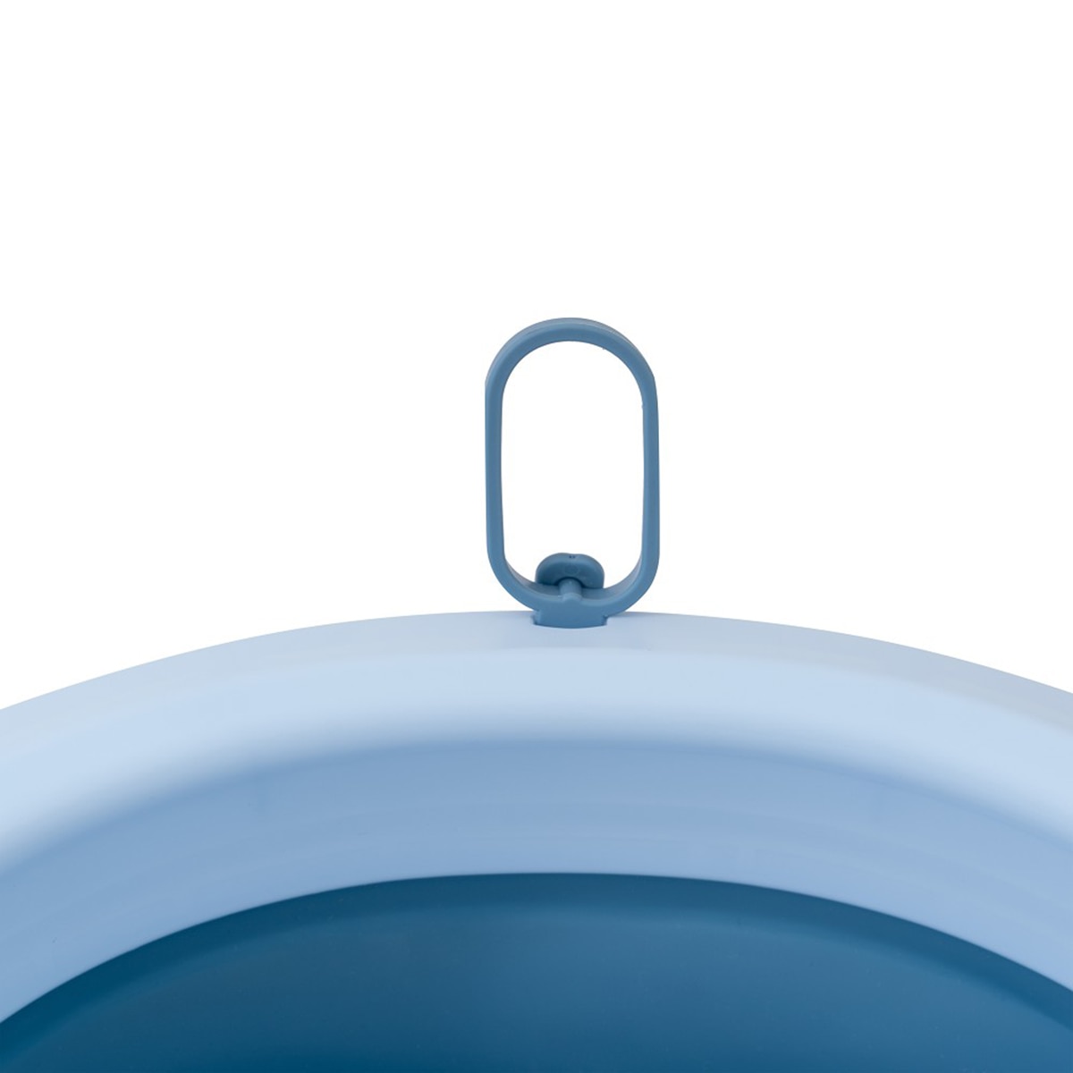 Bañera plegable con taza
para enjuague Azul  Interbaby Azul-5