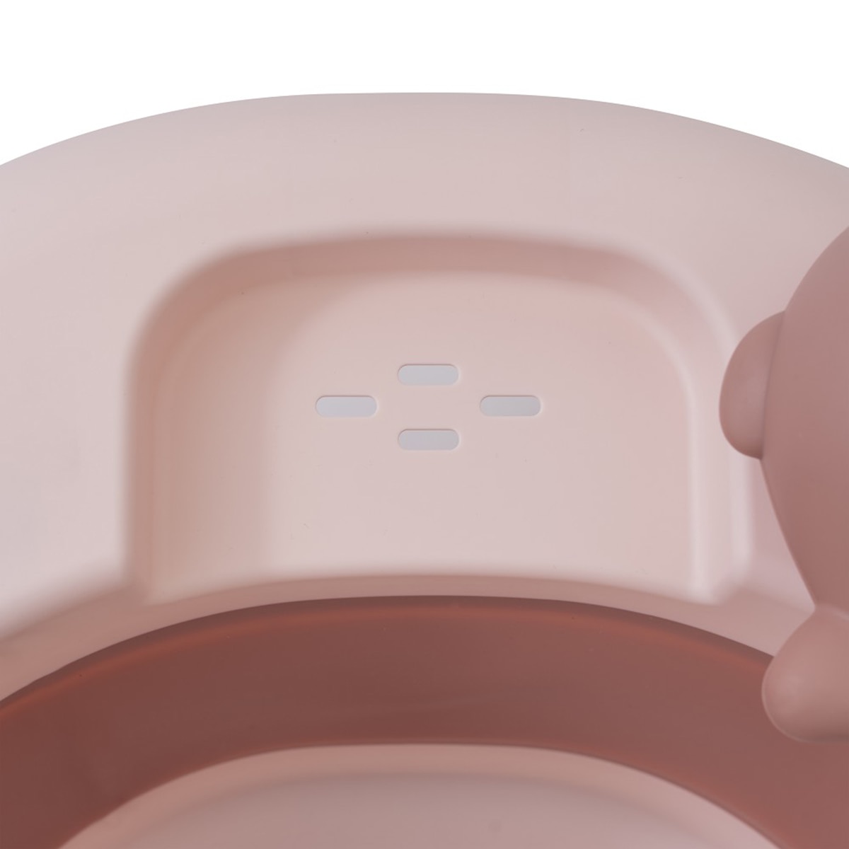 Bañera plegable con taza
para enjuague Rosa Interbaby Rosa-4
