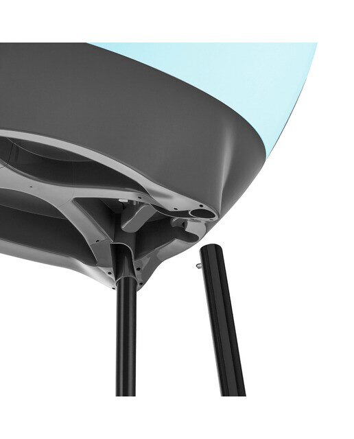 Bañera con soporte para bebé Turquesa-8