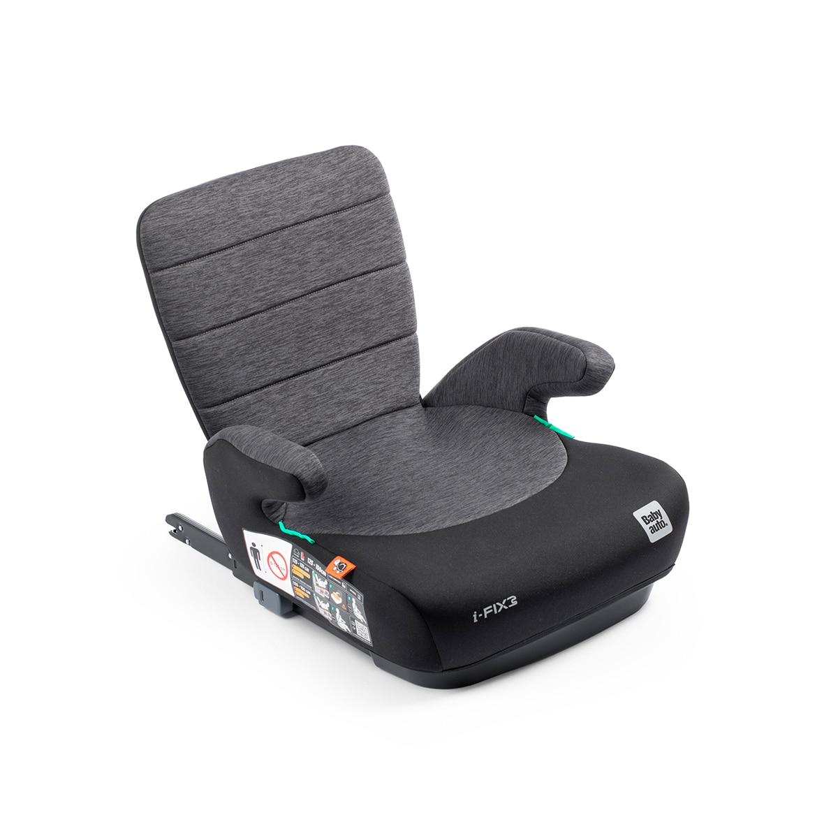 Alzador DOKA I-Size Ifix (125-150 cm) Negro-1