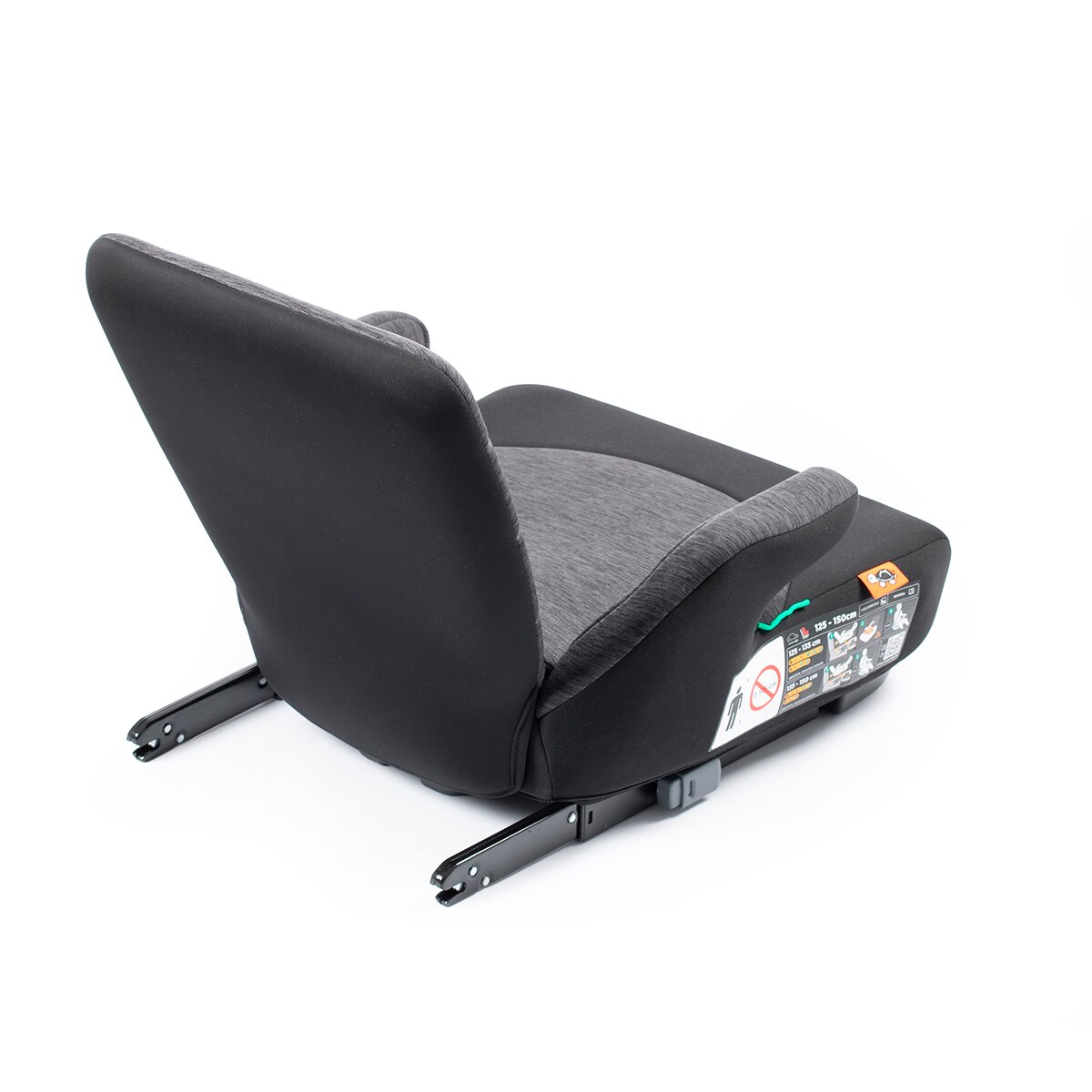 Alzador DOKA I-Size Ifix (125-150 cm) Negro-6
