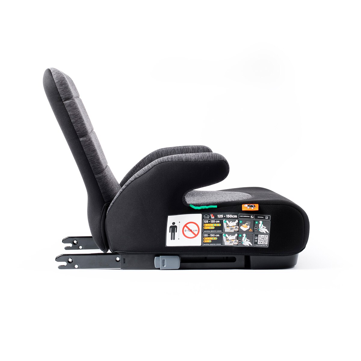 Alzador DOKA I-Size Ifix (125-150 cm) Negro-7