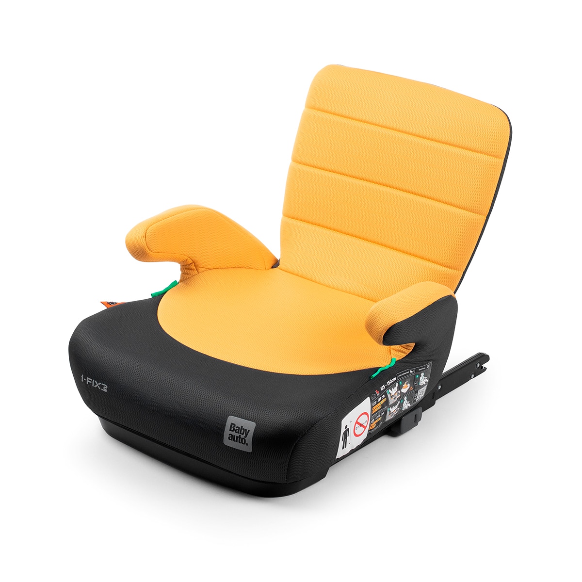 Alzador DOKA I-Size Ifix (125-150 cm) Amarillo-2