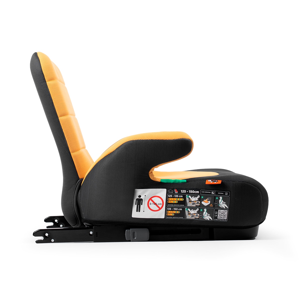 Alzador DOKA I-Size Ifix (125-150 cm) Amarillo-4