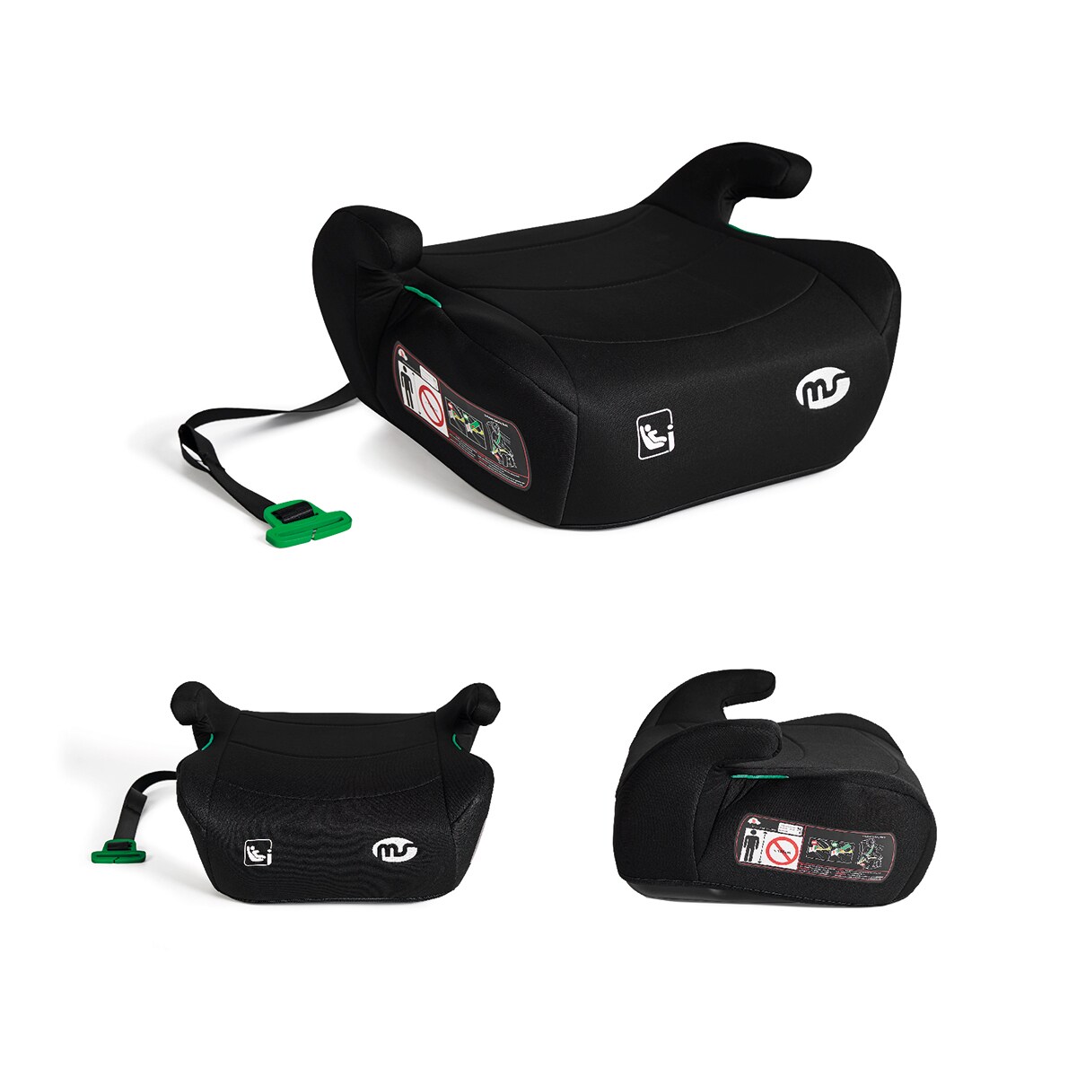 Alzador 835A  I-Size sin isofix (125-150cm) Negro-6