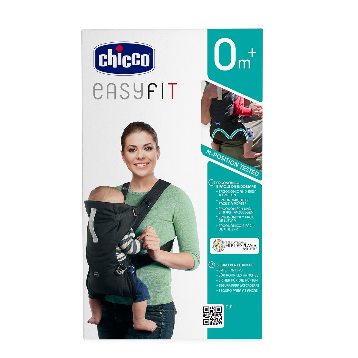 Marsúpio Porta-Bebés Easy Fit Preto-5