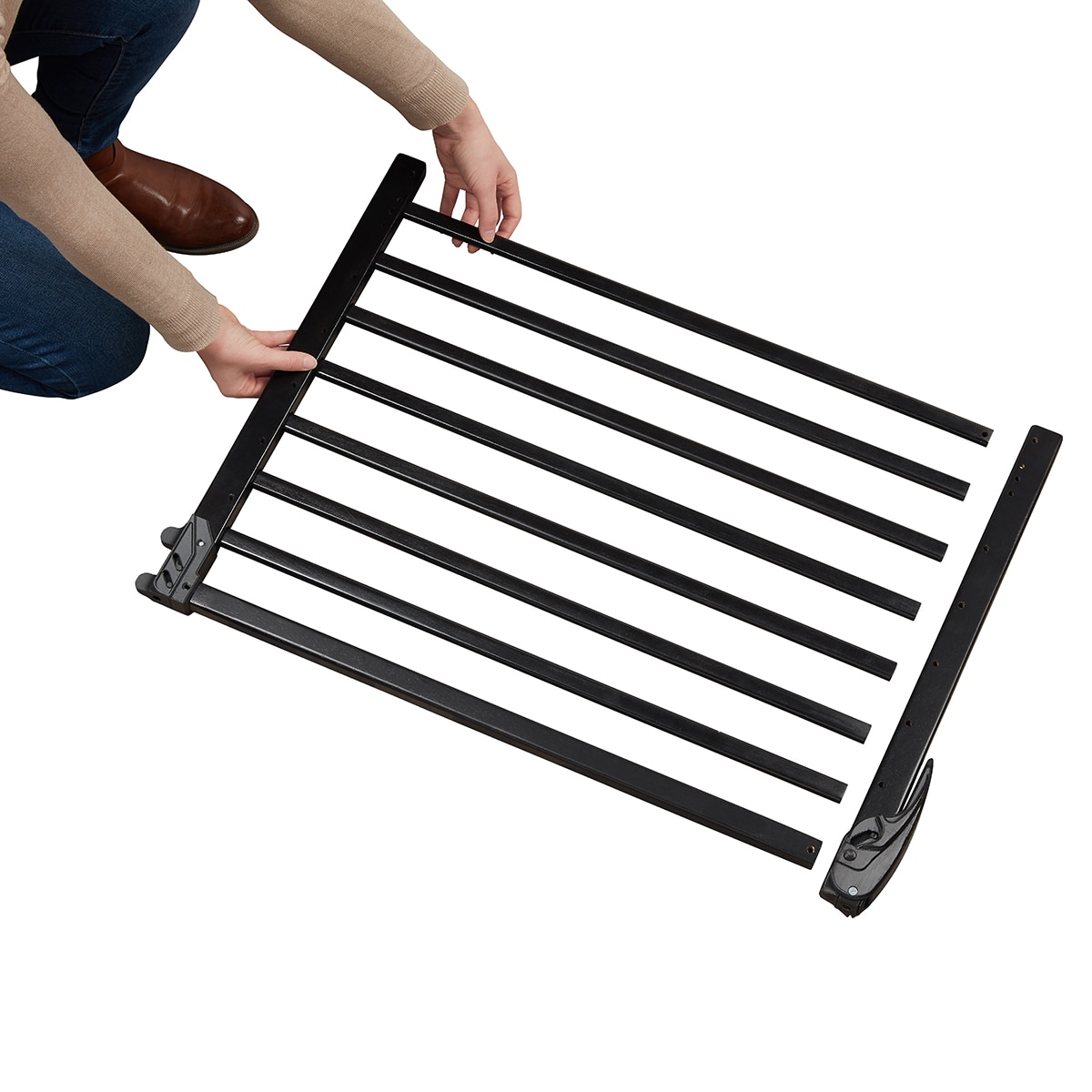 Barrera de Seguridad Badabulle Deco Pop para puerta negro Negro-6