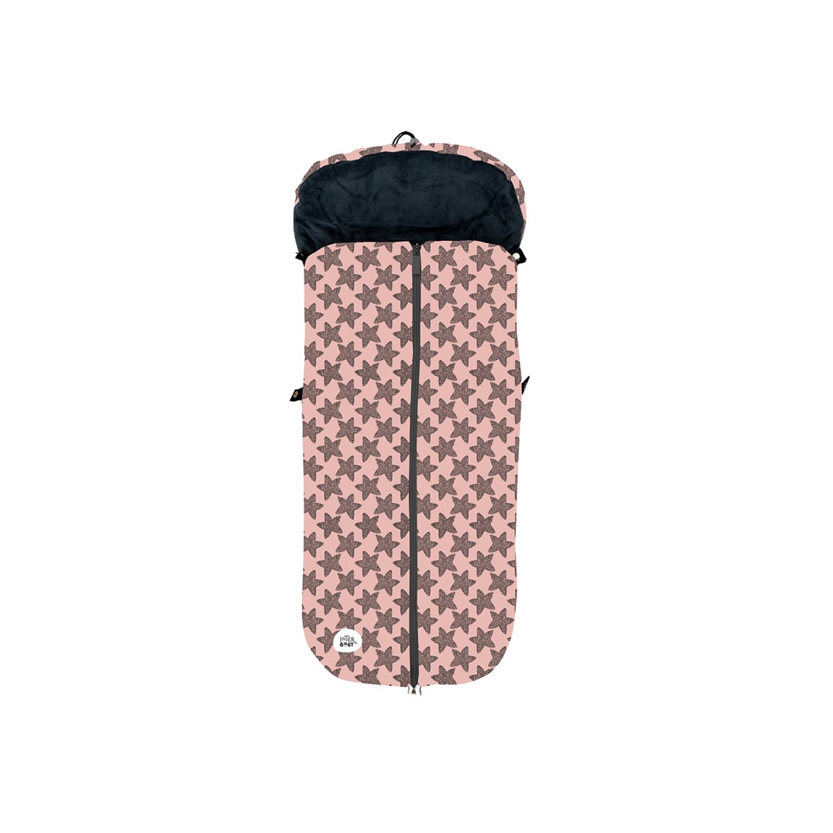 Saco para carro universal Interbaby Star marino rosa Rosa-1