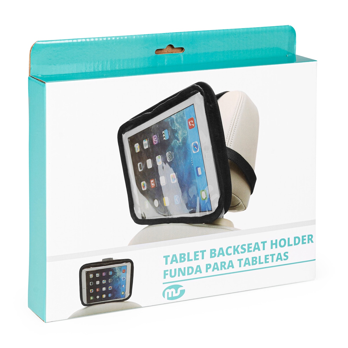 Funda para tablet apta para asiento de coche Negro-4
