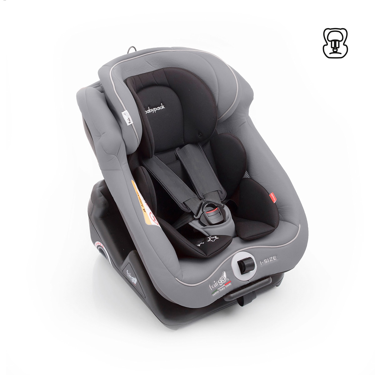 Reposacabezas infantil plus babypack Negro-5